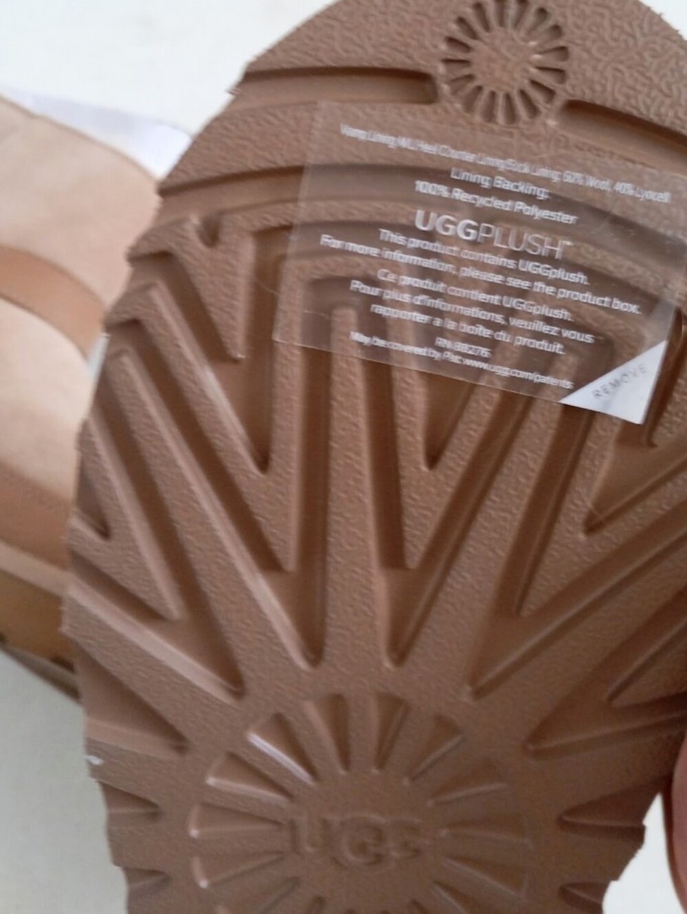 UGG Classic Mini Bellina belted tan shearling lined boots - Picture 13 of 13